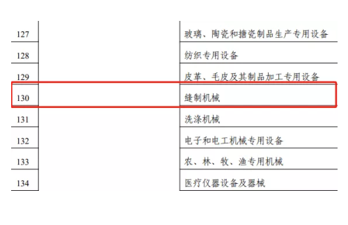 喜讯！缝制机械行业再次列入企业标准“领跑者”重点领域